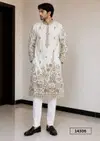 Outluk Vol 143 Embroidery Work Mens Wear Kurta Polo Pant Wholesale Manufacturers